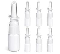 Tofficu 10ml Refillable Nasal Spray Bottles - 20pcs Empty Nasal Sprayer, Clear Plastic Spray-bottle, Leak Proof Transparent, Portable Fine Mist Plastic Bottle for Home Travel