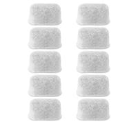 Tofficu 10pcs Activated Charcoal Water Filter Cartridges for Coffee Maker Replacement Compatible with Cuisinart Machines, Coffee Machine Parts for Home Brewing