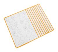 Tofficu 10pcs Dry Erase Fraction Manipulative Sheets Reusable Dual-sided Math Learning Tool for Classroom Home Tutoring Montessori Fraction Practice for Skill Development