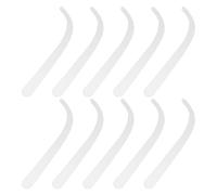 Tofficu 10pcs Earring Try on Stick Earring Displaying Rack Elegant Appearance Acrylic Portable Lightweight Jewelry Store Mall Display