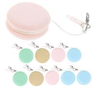 Tofficu 10pcs Mobile Phone Screen Cleaner Glasses Cleaning Cloth Screens Cleaner 1.38x1.38x0.63in for Camera Lenses and Phone Fingerprint Smudge Removal Random Color