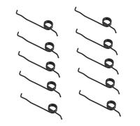 Tofficu 10pcs Stainless Steel Small Torsion Spring Recorder Button Springs Replacement Parts for Cassette Player Maintenance and Controller Repair Kit