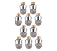 Tofficu 10pcs Stylus Pen Replacement Nibs Mesh Conductive Tips Compatible with Capacitive Touch Screens Universal M5 Thread Tablet Stylus Accessories for Precision Drawing and Writing