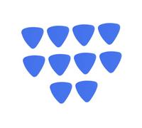 Tofficu 10pcs Ultra Thin Plastic Triangle Mobile Disassemble Tools Kit for Cellphone and Tablet Repair Easy Open Lightweight Scratch Resistant Portable Pry Tools Blue