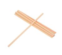 Tofficu 10pcs Wooden Dowels Craft Sticks Wood Rods for DIY Model Train Lumber and Aircraft Ship Modeling Family-Friendly Educational Wood Craft Supplies for Beginners and Professionals