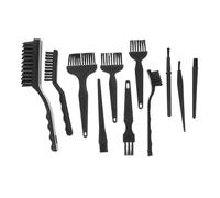 Tofficu 11pcs Computer Cleaning Brush Set Static Resistant Keyboard Brushes for Electronics Maintenance Portable Dust Removal Kit for Laptop Phone Repair