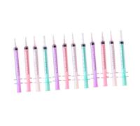 Tofficu 12pcs Black Ink Gel Syringe Pens Fine Tip Writing Pens for School Party Favors Doctor Nurse Fun Stationery Supplies