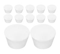 Tofficu 12pcs Medium Foam Cake Models Small Cupcake Dummies for Practicing Cake Decorating DIY Party Display Props