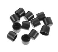 Tofficu 12pcs Plastic Foosball End Caps Replacement for Table Football Rods Easy Installation Suitable for 0.5-0.7m Tables with 8mm Diameter Rods