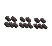 Tofficu 15 pcs Self Locking Cabinet Door Latches Push to Open Automatic Rebounding Locks for Kitchen Cupboards Filing Cabinets Durable Smooth Polished Surface with Safe Rounded Edges Easy
