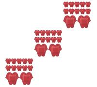 Tofficu 150pcs Lip Shaped Adhesive First Aid Bandages Breathable Wound Patches for Cuts Scratches Tattoo Care Flexible Plasters for Shower Use