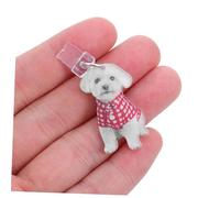 Tofficu 15pcs Decorative Dog Charm Phone Dust Plugs Resin Charging Port Protectors Anti-dust for Smartphones Compatible with Apple Devices Easy to Install