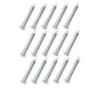 Tofficu 15pcs Driveway Bolt Expansion Screws for Speed Bumps Heavy-duty Fasteners for Kerb Ramp Installation Versatile Concrete Road Anchors Easy to Use
