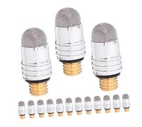 Tofficu 15pcs M5 Threaded Capacitive Stylus Tips Replacement with Conductive Fabric for Smooth Input and Sturdy Use in Business Notetaking