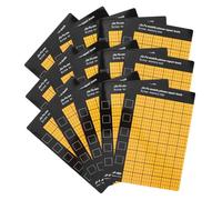 Tofficu 15pcs Magnetic Work Mat with Multiple Compartments Non-slip Magnetic Tool Pad for Secure Screw Storage and Small Parts Organization Flexible Repair Mat for Electronics and