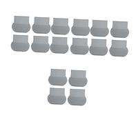 Tofficu 16 pcs Self Adhesive Toilet Seat Handles Lid Lifters for Seniors Elderly High Toilet Seat Easy Installation Comfortable Grip