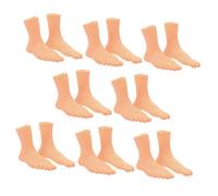 Tofficu 16pcs Finger Feet Puppets Learning for Left Right Foot Model for Teaching Hand Eye Coordination and Cognitive Development Fun Classroom Aid and Photo Shoot Prop