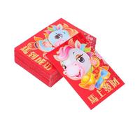 Tofficu 180pcs Year Horse Red Envelopes Small Chinese Year Lucky Money Packets Paper Cash Pockets for Spring Festival Birthday Gift with Delicate Fine Paper Design