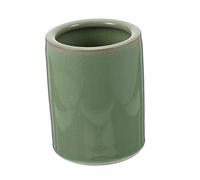 Tofficu 1pc Ceramic Pencil Holder for Office Stylish Pen Container Decorative Storage Tube for Desk Multifunctional Organizer for Pens and Makeup Brushes for Students and Professionals
