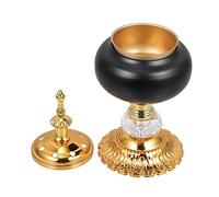 Tofficu 1pc Craft Stove Hollow Desktop Incense Burner Decorative Essential Oil Diffuser for Home Living Room Simple to Use Unique Creative Design