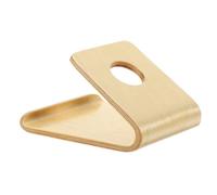 Tofficu 1pc Wooden Phone Bracket Durable Natural Phone Stand for Desk Tablet Support Simple Design for Home Office Dorm Use Random Color Random Color
