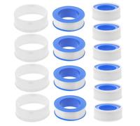 Tofficu 1set Ptfe Sealing Tape Repair Tape for Plumbing and Industrial Use for Air and Water Fittings Flexible and Easy to Cut 10rolls