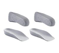Tofficu 2 Pairs Heightening Insoles Invisible Height Insole Comfortable Shock-Absorption Eva Thickened Heel Design Breathable Structure for Daily Walking People Not Satisfied with Their