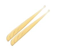 Tofficu 2 Pcs Medium Size Earwax Cleaning Tools Ear Wax Removal Spoon Household Ear Picks Tool for Home Use Safe Gentle Earwax Extraction