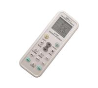 Tofficu 2 Pieces Universal Air Conditioner Remote Controls with Large Lcd Display and Comfortable Feel for Portable Air Conditioning Use at Home or Office