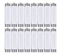 Tofficu 20 Pieces DIY Fluffy Hair Curlers Gray Self-adhesive Hair Rollers for Voluminous Styling Root Lifting Suitable for Home and Travel