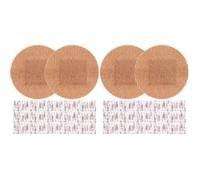 Tofficu 200pcs Fabric Flexible Hemostasis Patches Breathable Wound Protectors for First Aid Trauma Care Fingers and Joints