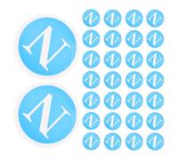Tofficu 200pcs Neutral Wire Indicator Labels Adhesive Backing for Maximum Visibility, PVC Ground Wire Identification Stickers Suitable for Neutral Conductor and Control Panel in Outdoor