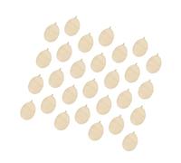 Tofficu 200pcs Unfinished Wooden Balloon Cutouts for Crafts Solid Wood Embellishments for DIY Painting Rustic Blank Wood Tags for Wedding Birthday Christmas Decorations