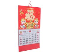 Tofficu 2025 Chinese Wall Calendar Year of The Snake Hanging Calendar Feng Shui Chinese Traditional Calendar Zodiac Monthly Lunar Calendar for Good Luck Auspicious
