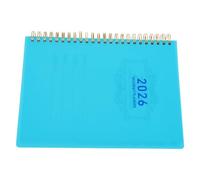 Tofficu 2026 A5 Daily Planner Organizer - Spiral Bound Weekly and Monthly Time Management Journal Notebook with Green Belly Band for Work, School, and Office Scheduling