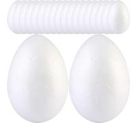 Tofficu 20pcs Diy Easter Decor Filled Foams Eggs Egg Dye Kit Easter Table Decor