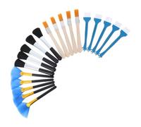 Tofficu 20pcs Keyboard Cleaning Brush Set Small Anti-static Soft Bristle Tools for Electronics Dust Removal Laptop Keyboard Cleaner Kit for Gamers Workshop Maintenance