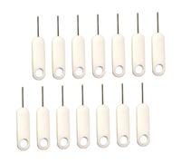 Tofficu 20Pcs Sim Card Tray Ejector Pins for Mobile Phones Metal Needle Removers with Fine Craftsmanship Lightweight and Convenient for Smart Phone Sim Extraction
