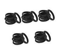 Tofficu 25 pcs Non Slip Microphone Protective Rings Durable Mic Rolling Covers for Ktv Dance Parties and Stage Performances Safe Material Easy to Install Extend Microphone Life
