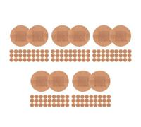 Tofficu 250pcs Breathable Fabric Wound Care Adhesive for Fingertips and Joints Large Round Blister Prevention Patches Comfortable Travel Essentials