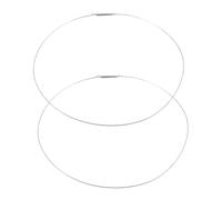Tofficu 2Pc Stainless Steel Washer Door Boot Spring Clamp Replacement Seal Ring for Front Load Washing Machine Prevents Water Leaks Easy Installation Durable Wrench Tools