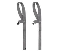 Tofficu 2pcs Adjustable Clutch Removal Tool Set for Utv and Scooter, Steel Flywheel Removal Wrench with Anti-Slip Portable Design for Repair Work and Maintenance