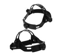 Tofficu 2pcs Adjustable Welding Headgear with Sweatband Auto Darkening Helmet Replacement Parts for Welders Heat Resistant Safety Hood with Comfortable Fit and Secure