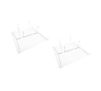 Tofficu 2pcs Air Conditioner Deflector with Hooks Vent Diverter for Office and Bedroom Direct Wind Air Circulation Shield Easy Hang Without Drilling Suitable for All Seasons Protects