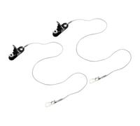 Tofficu 2pcs Anti-lost Hearing Aid Strap for Single Ear Bte Amplifiers Portable Hearing Aid Clips with Lanyard for Seniors and Adults for Daily Use