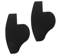 Tofficu 2pcs Beard Template Beard Shaping Tool 7.07x4.32x0.04in Practical Classic Simple Design for Men Personal Use Hair Fiber Spray