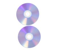 Tofficu 2pcs Blank Recordable CD R Discs for Audio Music Recording Large Capacity Writable Media for Data Storage and Backup Compatible with Home Studio and Business Use