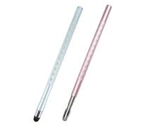Tofficu 2pcs Capacitive Touch Screen Stylus Pens for Tablets Laptops and Phones Compatibility with Smooth Rapid Response for Note Taking Drawing and Digital Learning