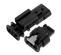 Tofficu 2pcs Car Radar Power Extension Cord Electric Eye Reversing Radar Plug Vehicle Electric Eye Plug Compatible Car Wire Harness Connector