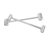 Tofficu 2pcs Door Hinge Adjustment Tool Adjustable Wrench for Door and Window with Nickel Chromium Steel Construction Ergonomic Design Versatile Application for Home and Commercial Use